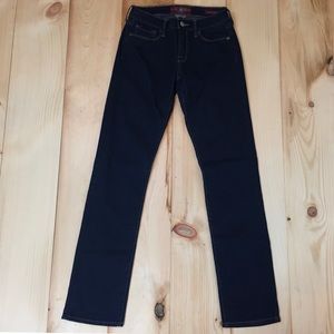 Lucky Brand Sofia Straight Dark Blue Jeans Size 2